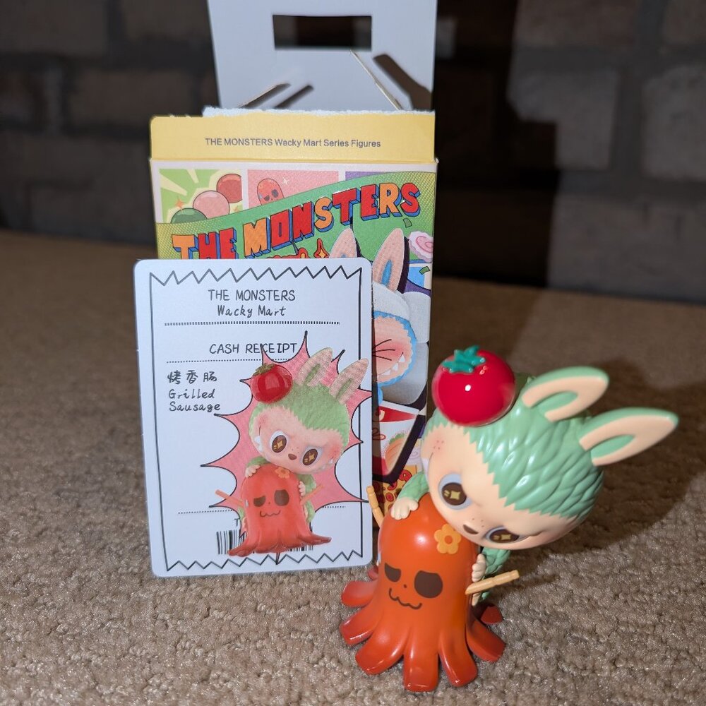 UNBOXED Authentic POPMART Labubu Monsters Wacky Mart Series Figures Blind Box